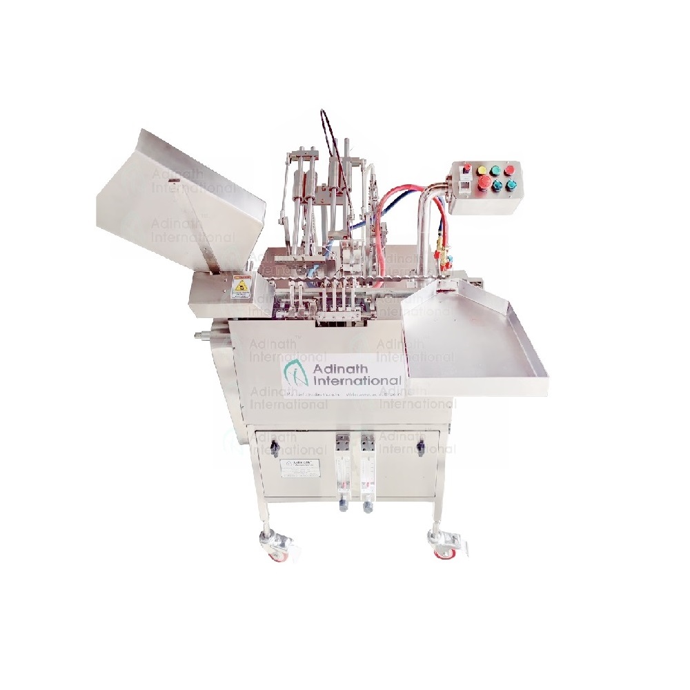 Automatic Ampoule Filling and Sealing Machine PLC Model